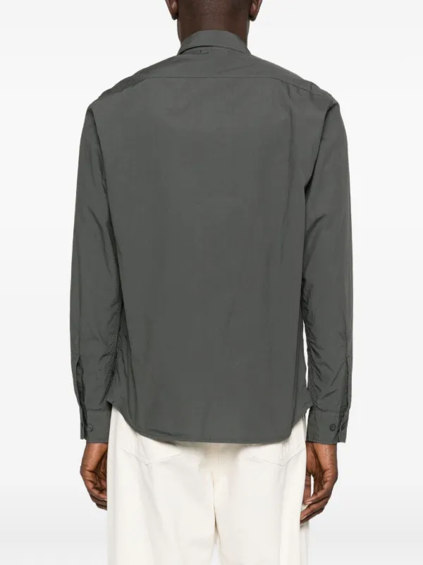 C.P. Company long-sleeve Pocket Shirt | Grey | FARFETCH TW