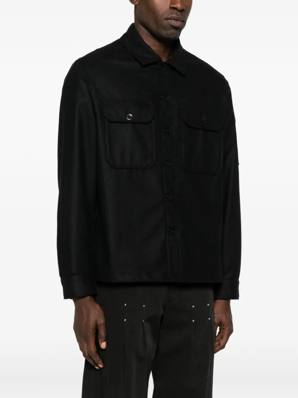 C.P. Company Gelaagd overhemd Zwart