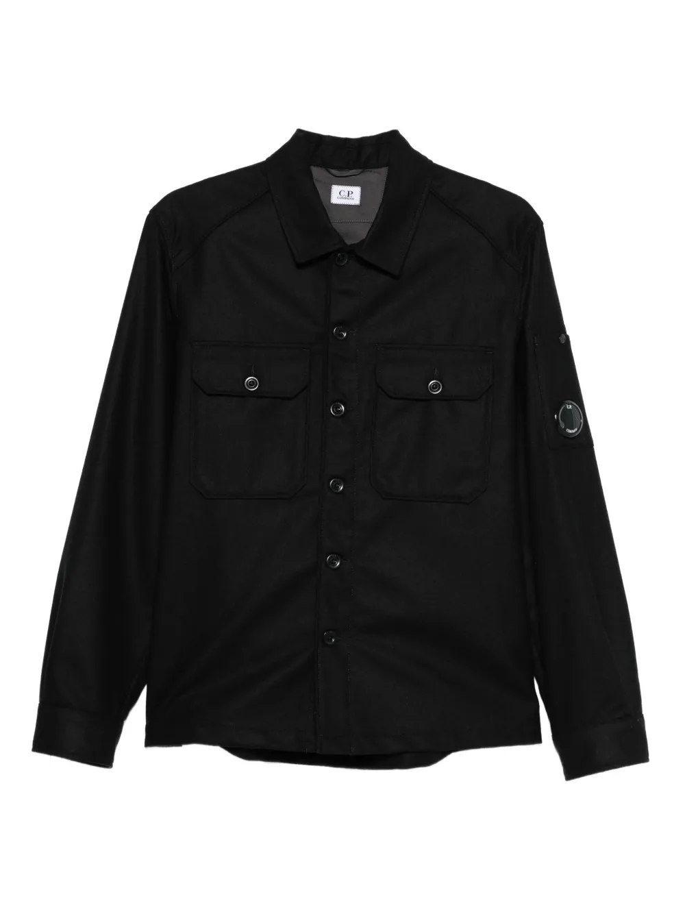 C.P. Company double shirt | Black | Image 1