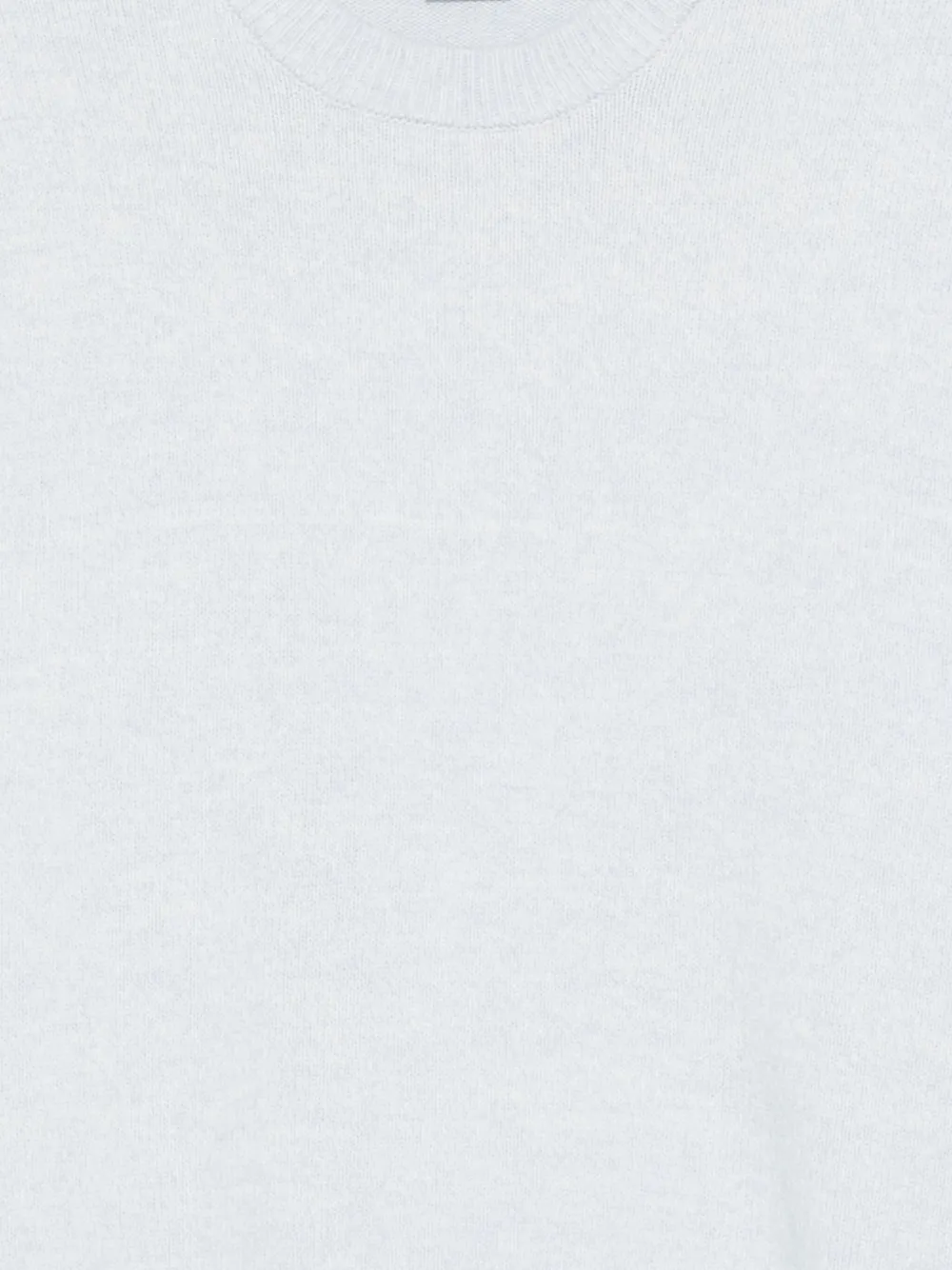 BOSS Wollen trui met ronde hals Wit