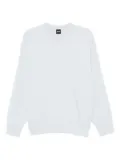 BOSS crew-neck wool sweater - White