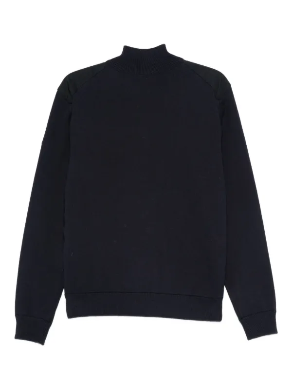 BOSS ジップアップ セーター | ブルー | FARFETCH JP
