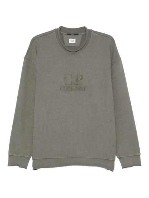 C.P. Company sudadera con logo bordado