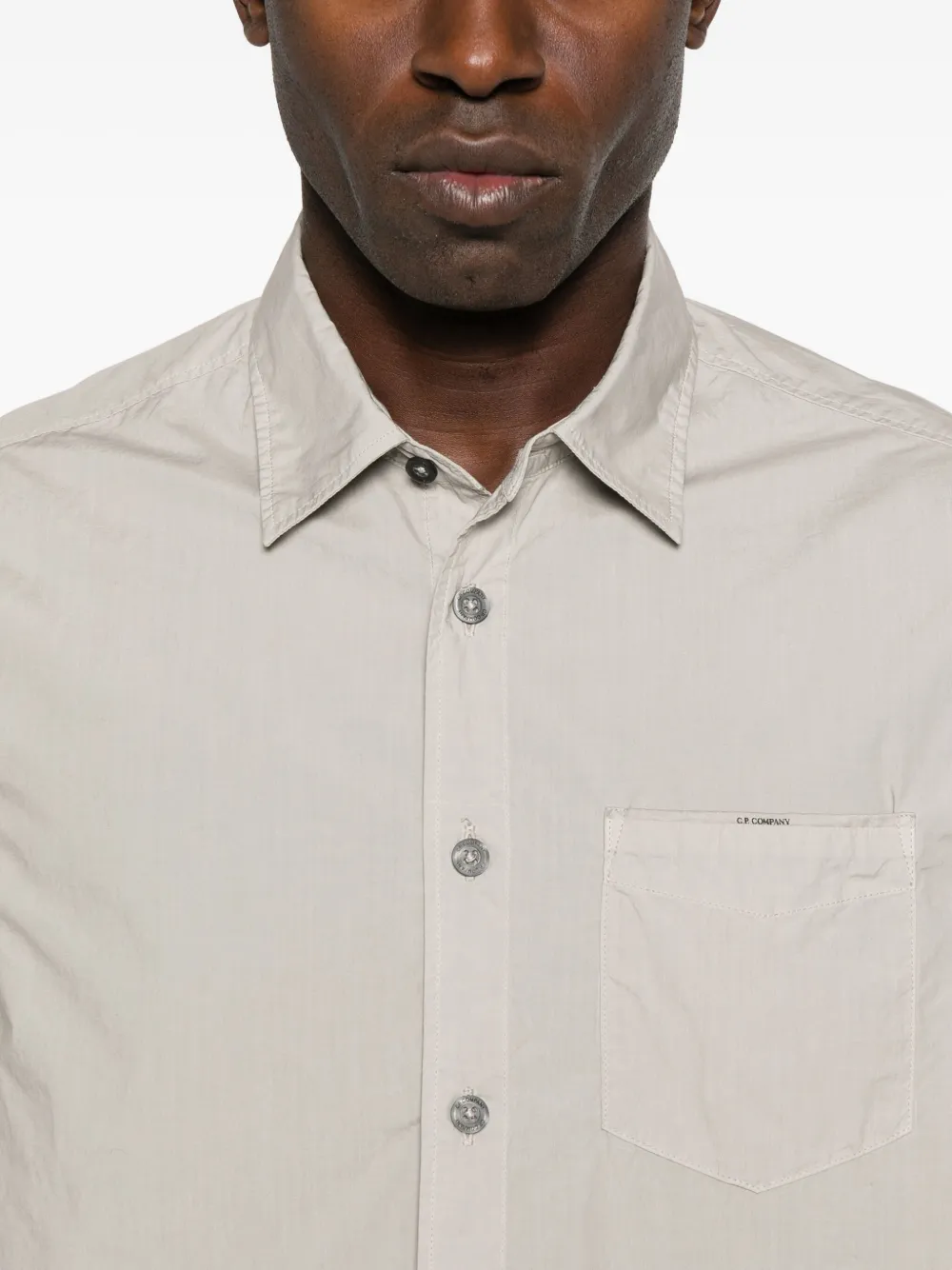 C.P. Company T-shirt met lange mouwen Beige