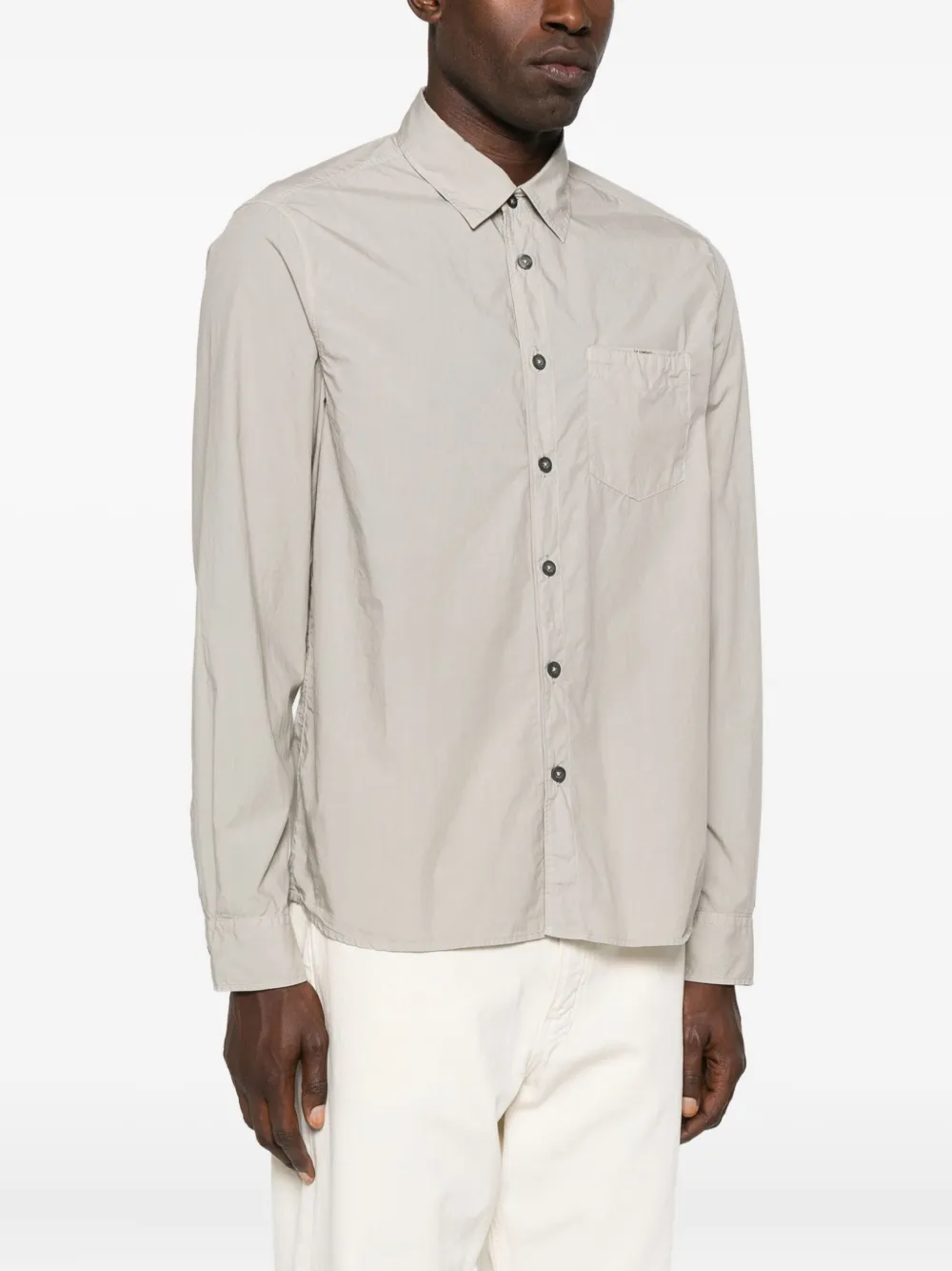 C.P. Company T-shirt met lange mouwen Beige