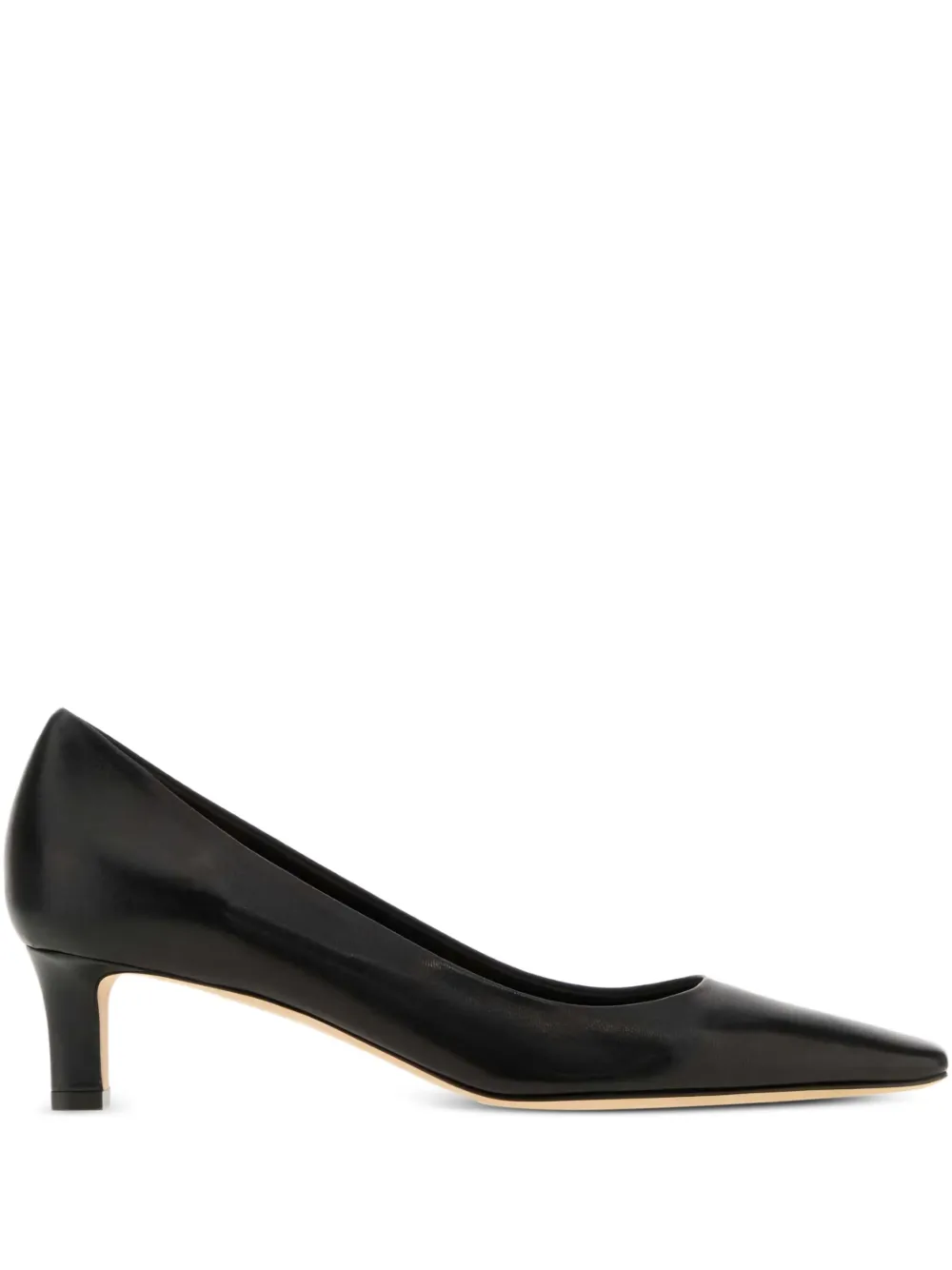The Row 45mm Carla leather pumps Black