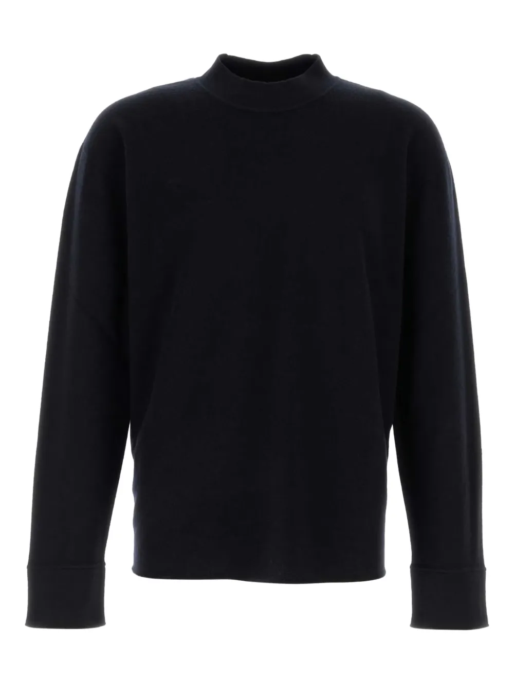 The Row mock-neck cashmere sweater - ブルー The Row mock-neck cashmere sweater - ブルー