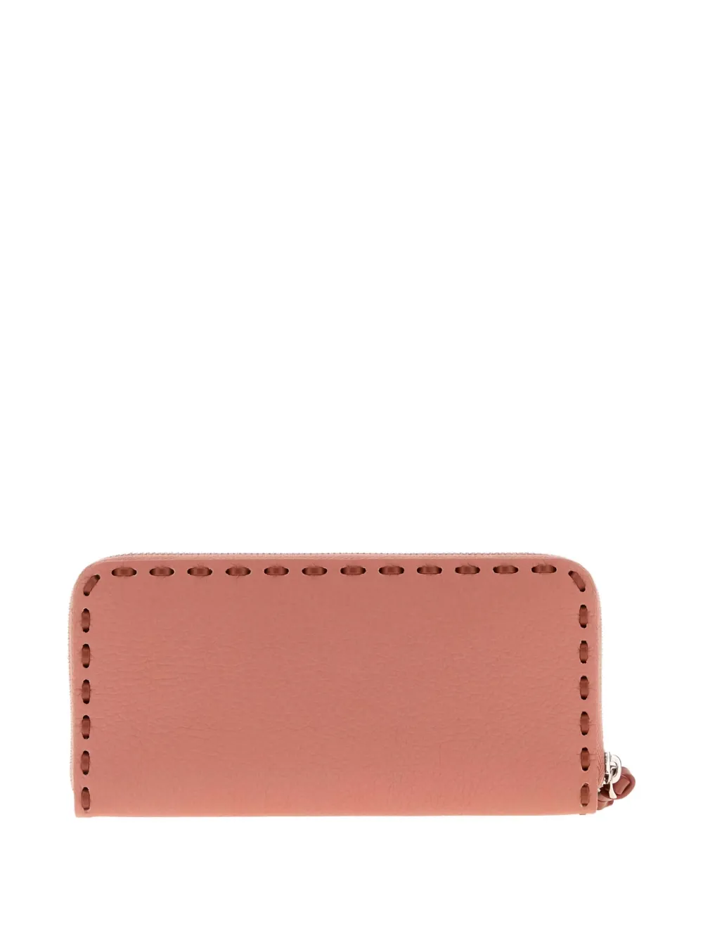 FENDI leather zip-around wallet - Roze