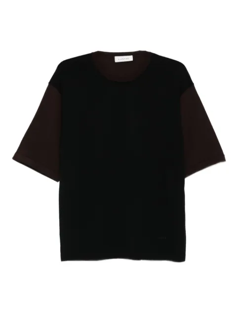 Lanvin colour-block short-sleeve T-shirt