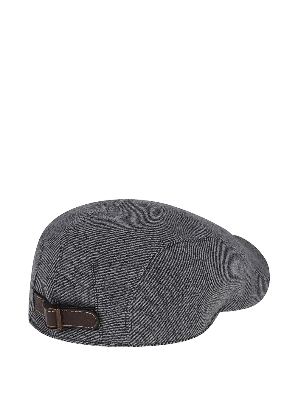 Brunello Cucinelli Gestreepte wollen muts - Grijs
