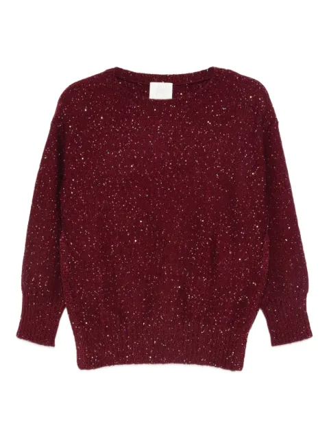 Marella Ennio glitter-embellished jumper