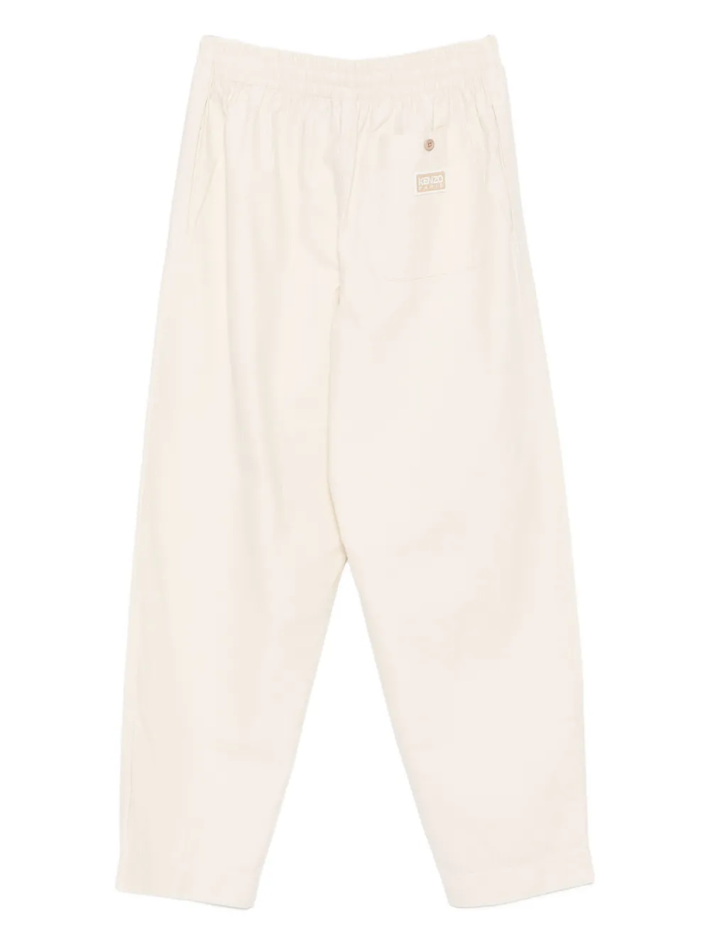 Kenzo elasticated-waist trousers - Beige