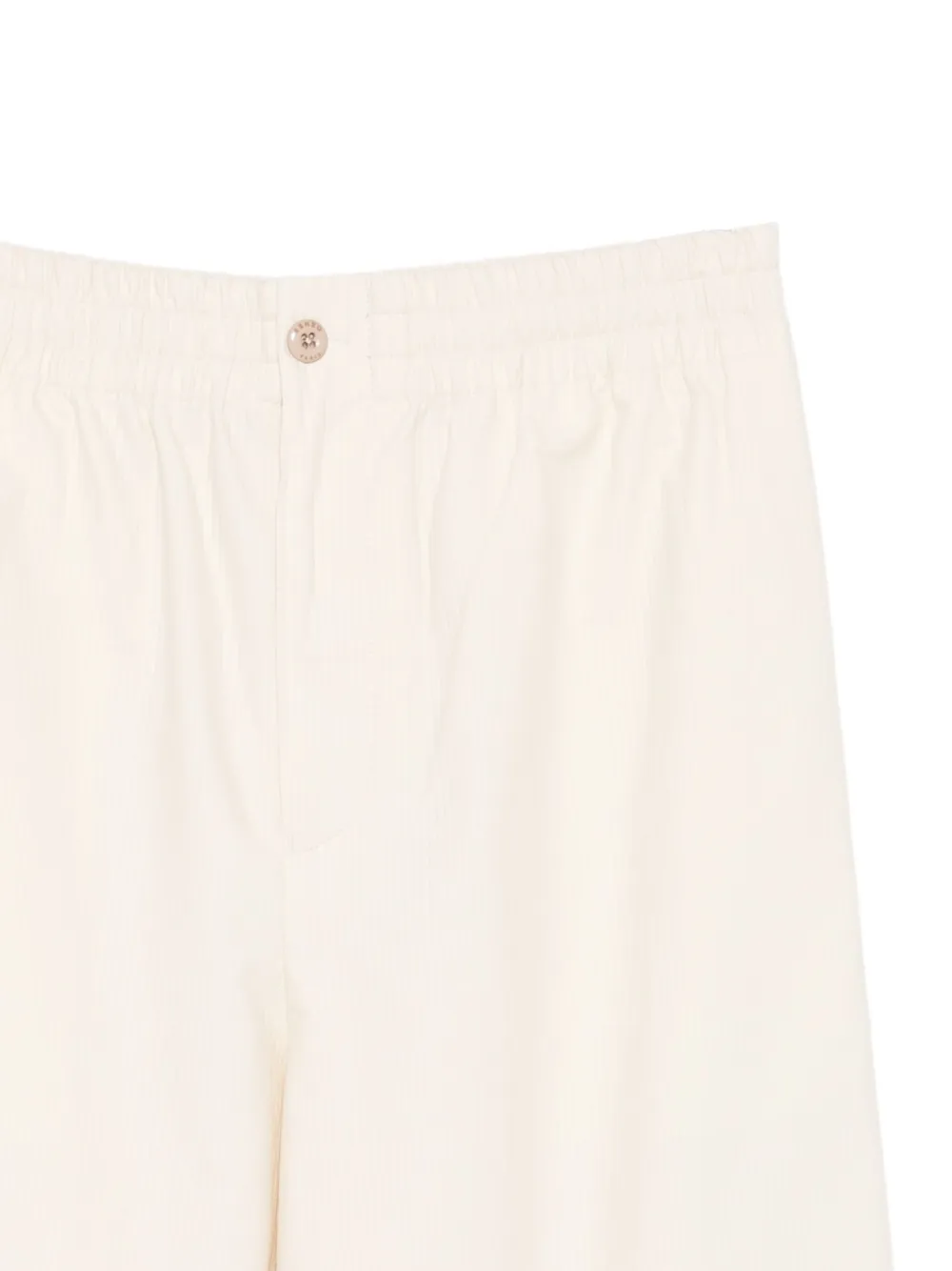 Kenzo Broek met elastische taille Beige