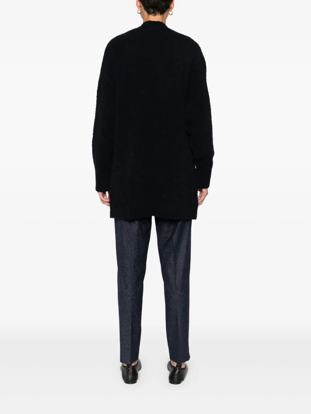 Marella Jhonny Button-up Cardigan In Blue