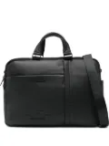 PIQUADRO double-handle briefcase - Black