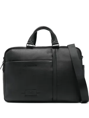 Bally ストライプ ビジネスバッグ | ブラック | FARFETCH JP