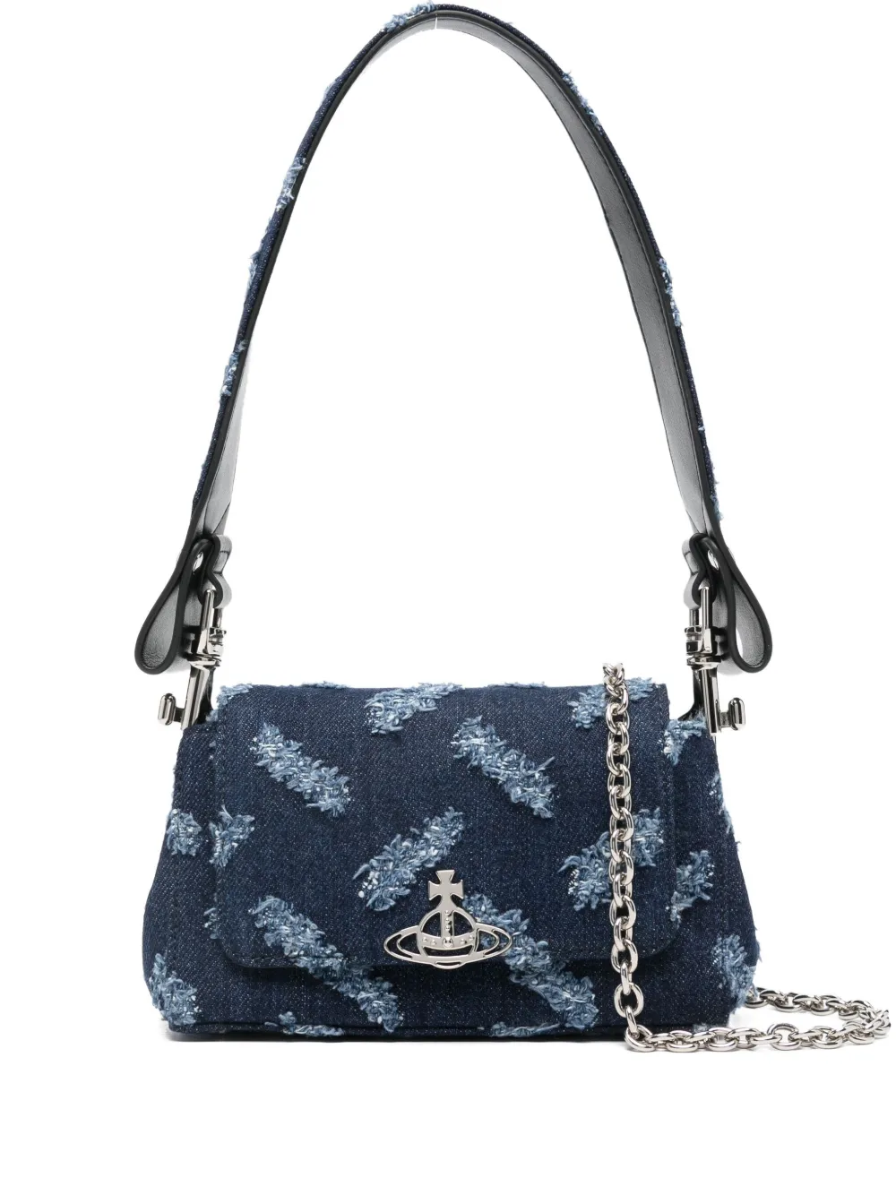 Vivienne Westwood Medium Hazel Tote Bag In Blue