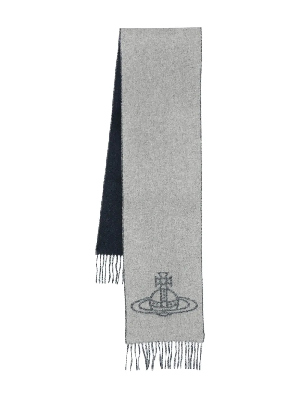 Vivienne Westwood Orb-embellished scarf | Grey | Image 1