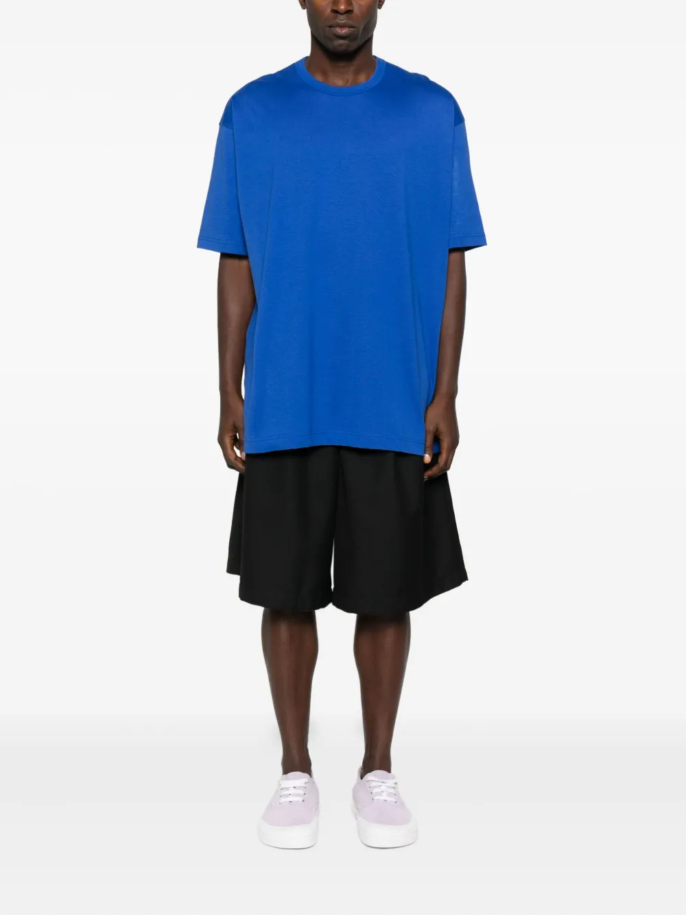 Comme Des Garçons Shirt T-shirt met ronde hals Blauw