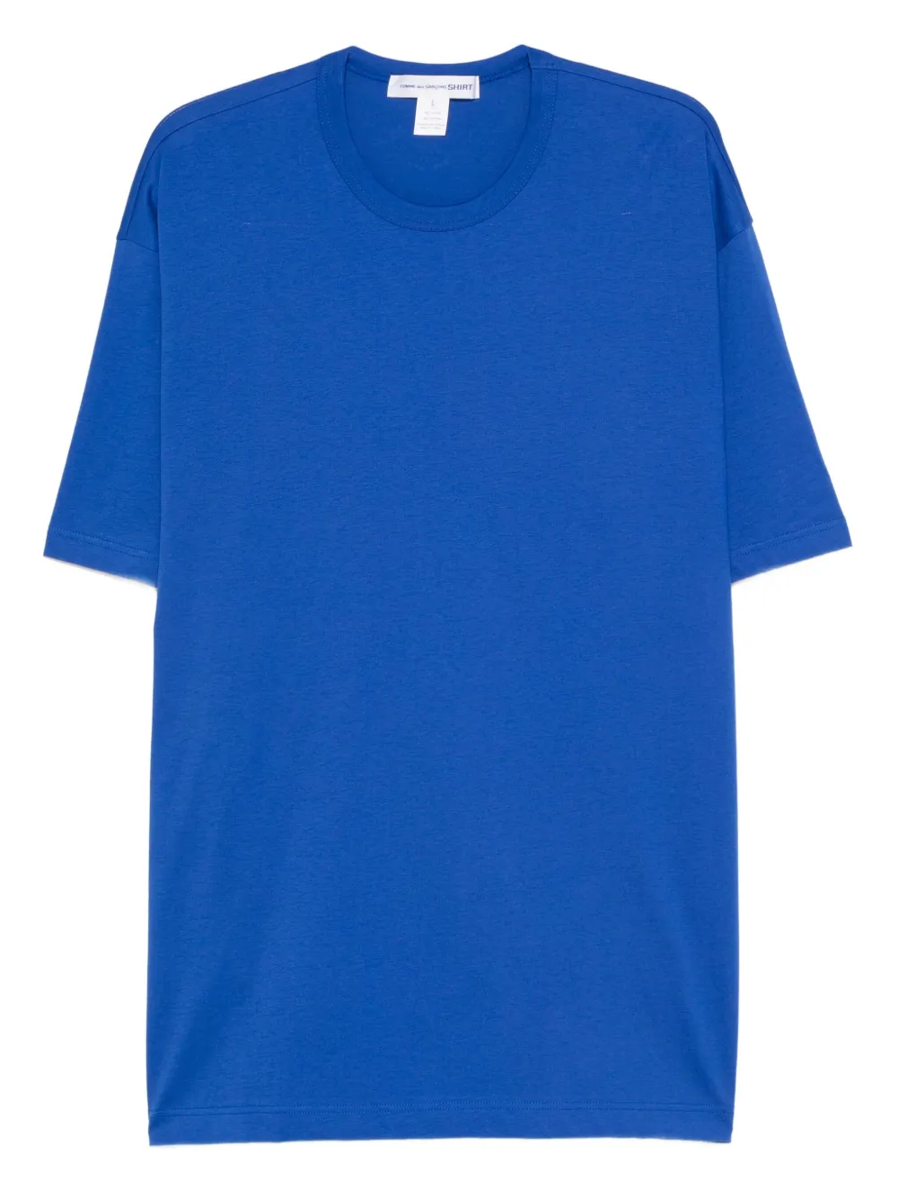 Comme Des Garçons Shirt crew-neck short-sleeves T-shirt | Blue | Image 1