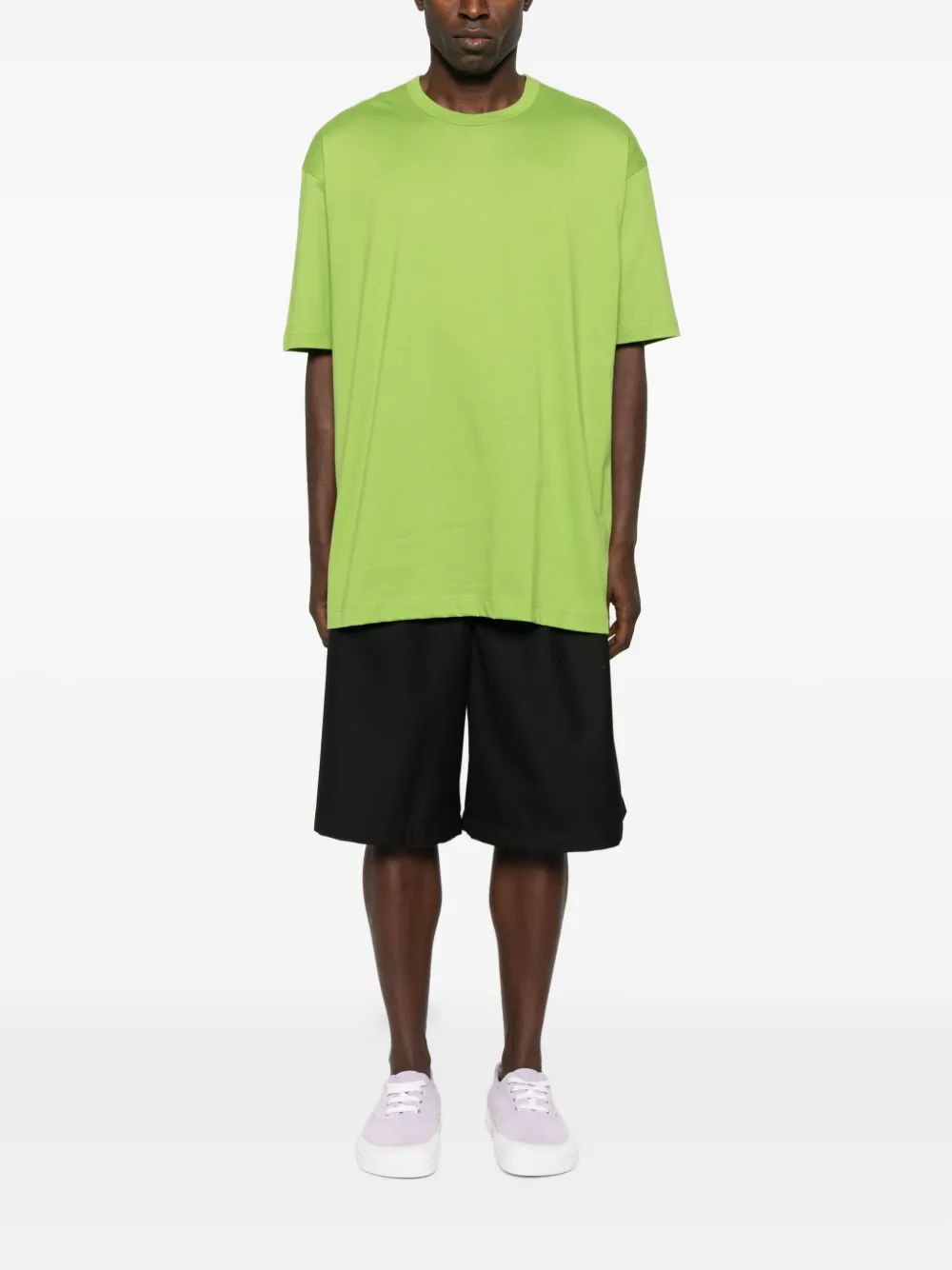Comme Des Garçons Shirt T-shirt met logoprint - Groen