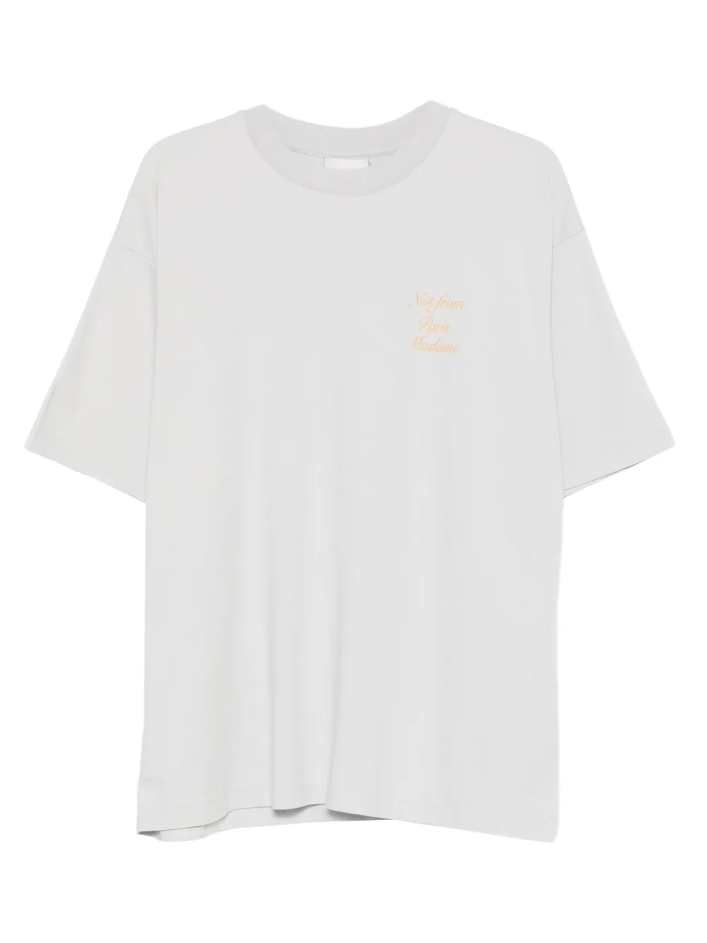 Drôle De Monsieur Paris Madame T-shirt | Grey | Image 1