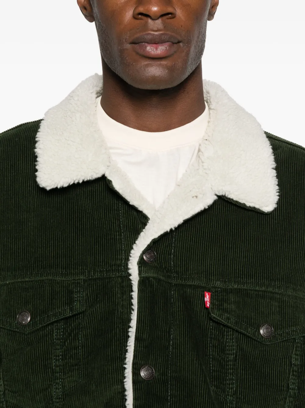 Levi's Relaxed Fit Sherpa Trkr Clothing In Black