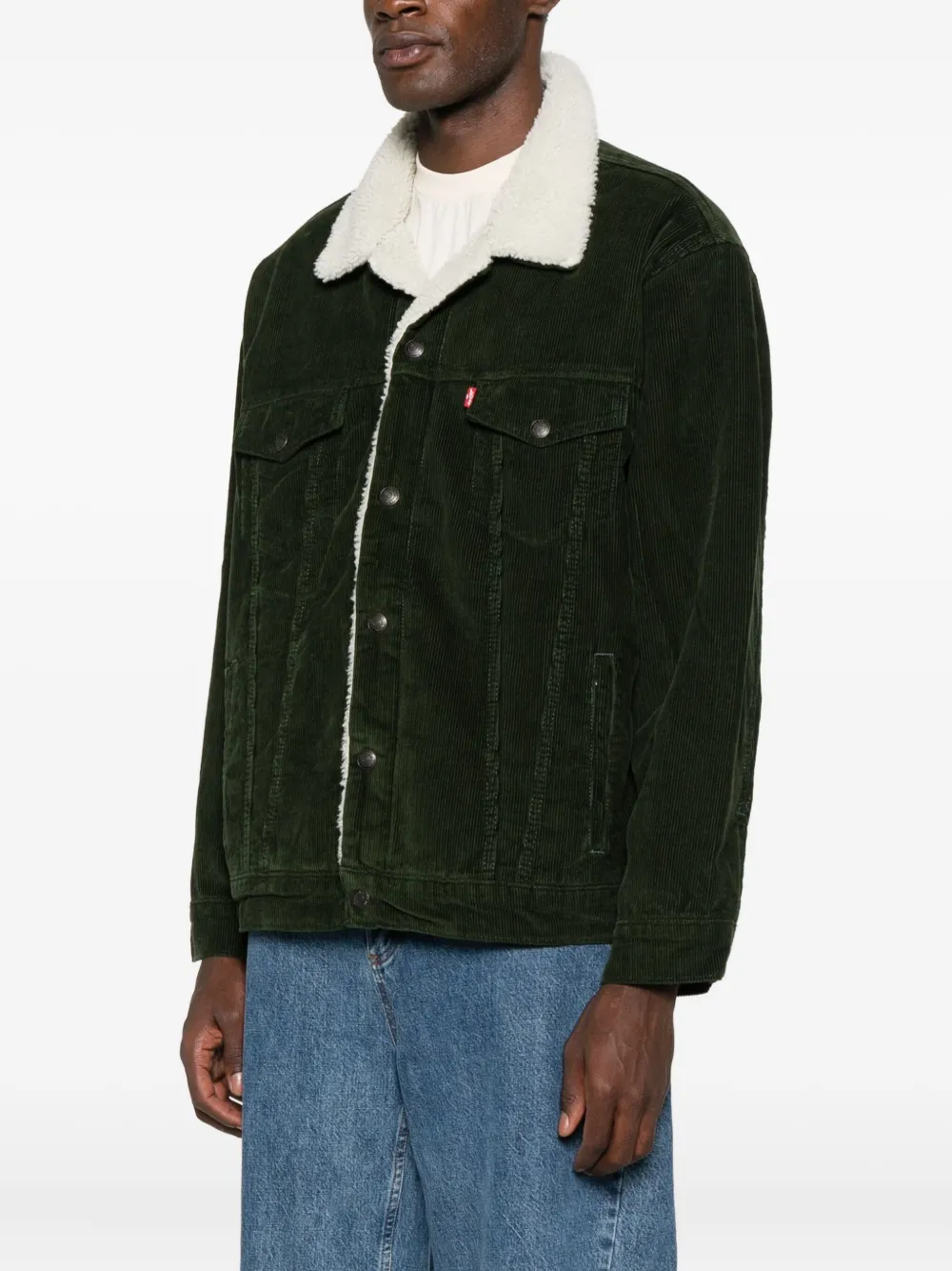 Levi's Relaxed Fit Sherpa Trkr Clothing In Black