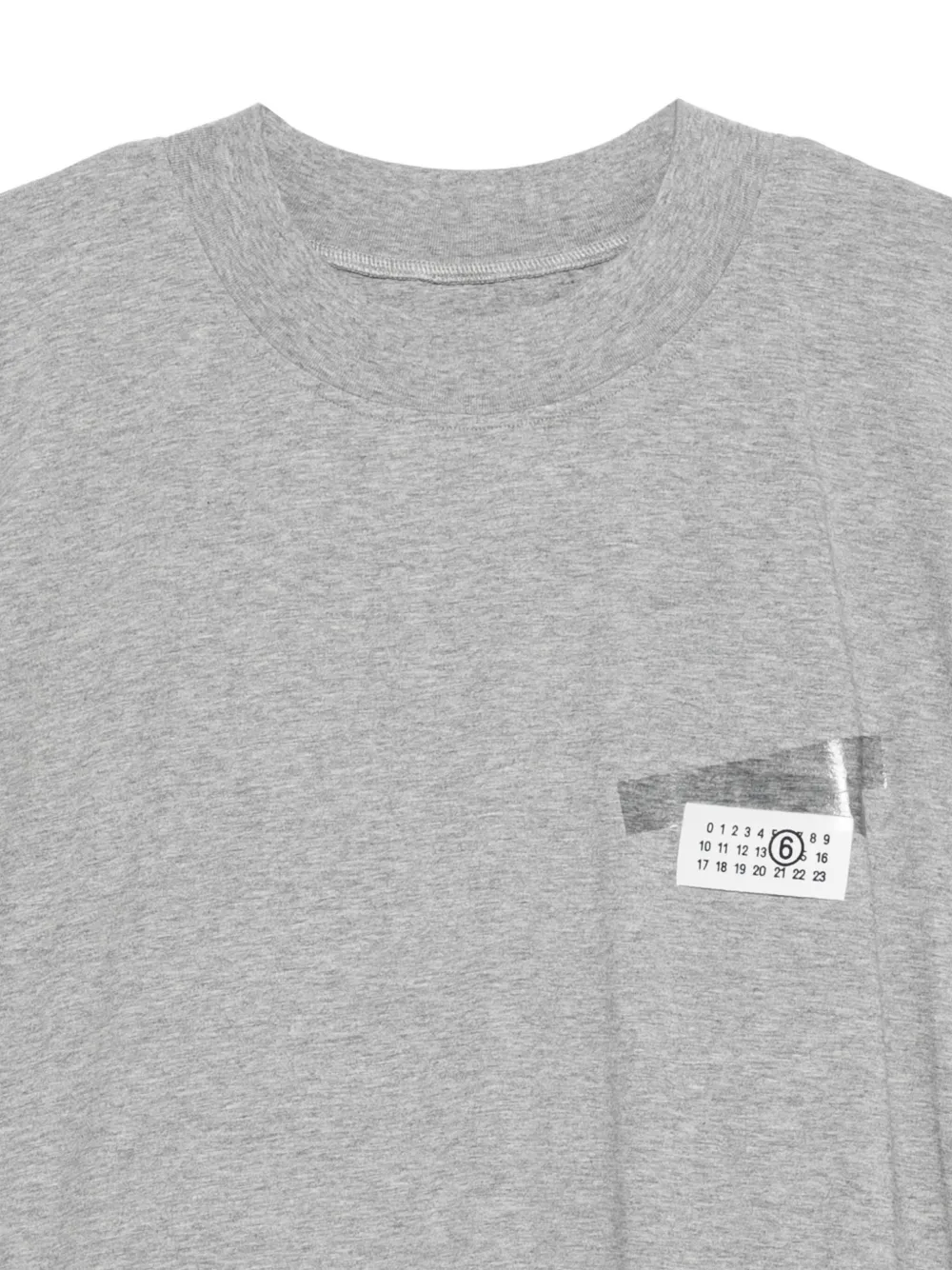 MM6 Maison Margiela T-shirt met korte mouwen Grijs