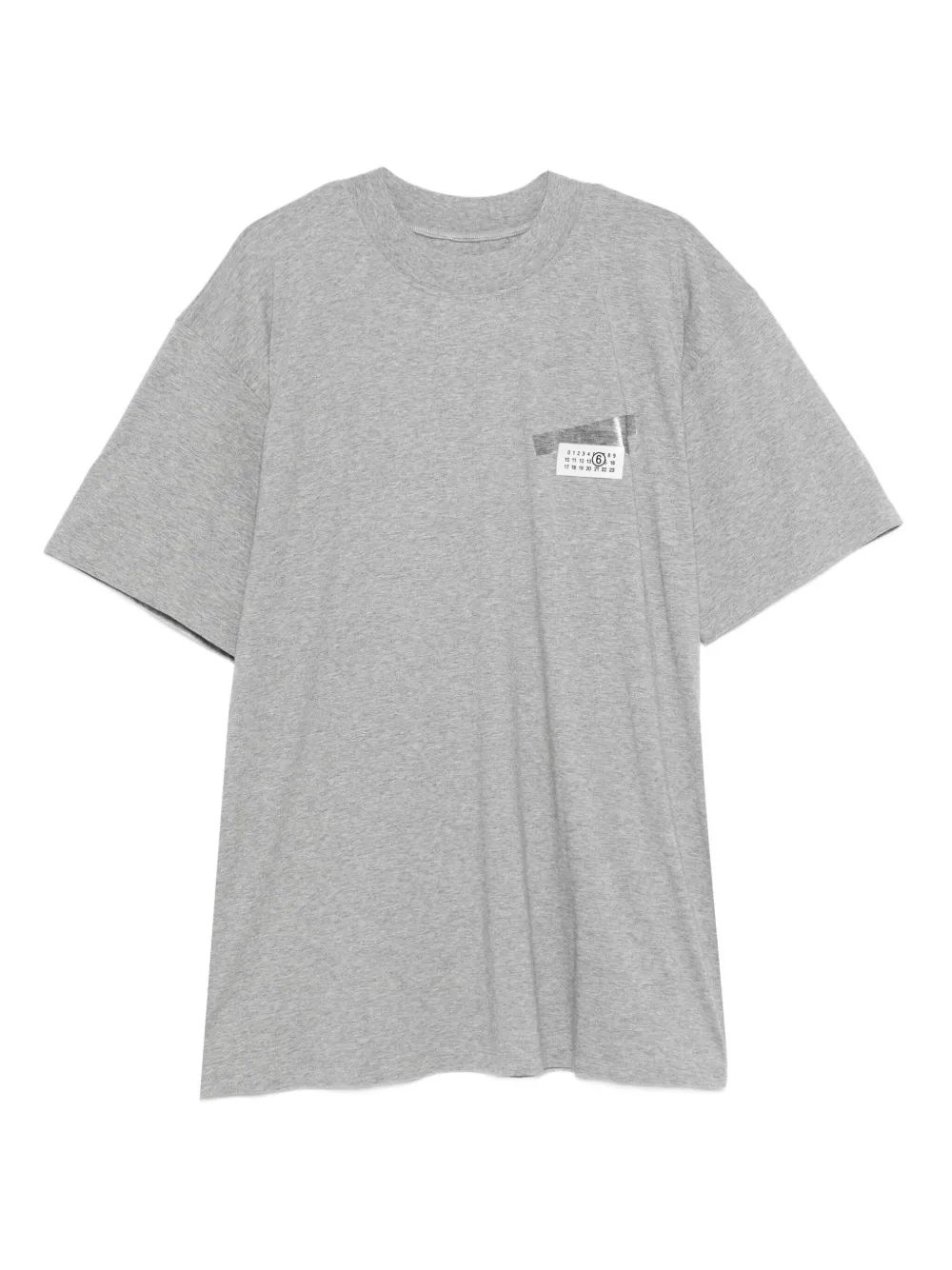 MM6 Maison Margiela ショートスリーブ Tシャツ - グレー MM6 Maison Margiela ショートスリーブ Tシャツ - グレー