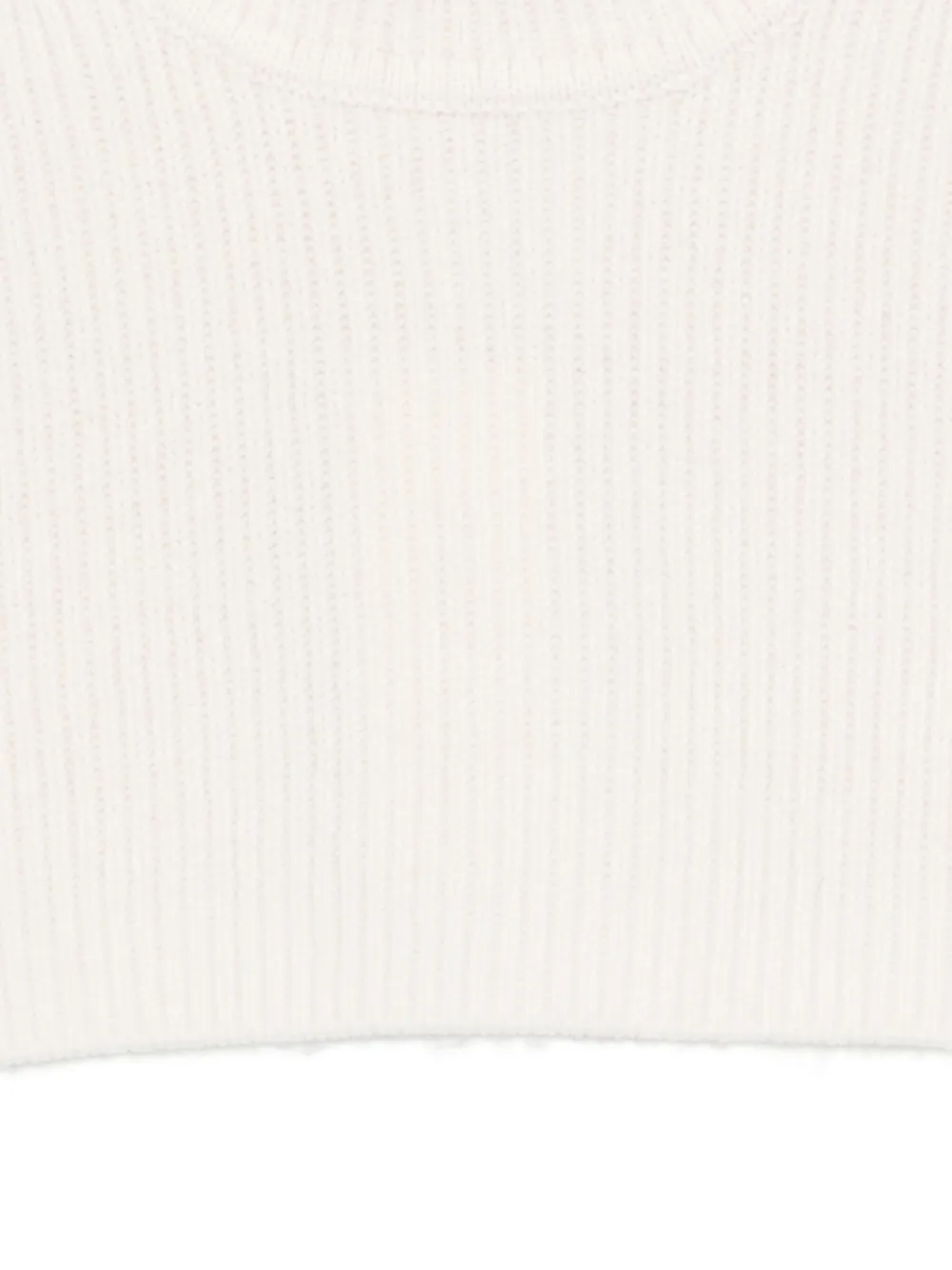 Samsoe & Samsoe Merino Wool Neck Warmer In White