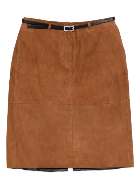 SAMSOE SAMSOE belted skirt