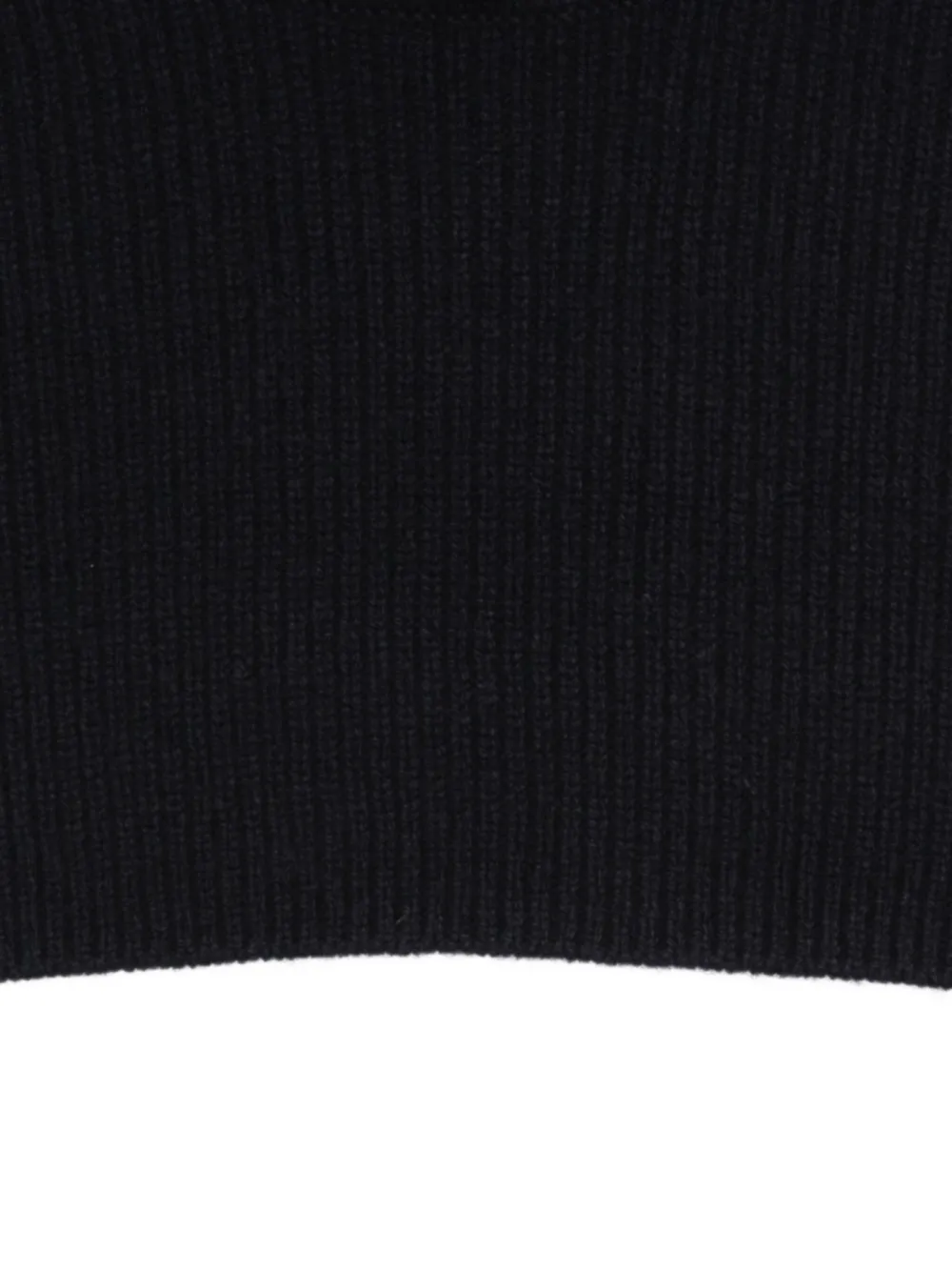 Samsoe & Samsoe Merino Wool Neck Warmer In Black