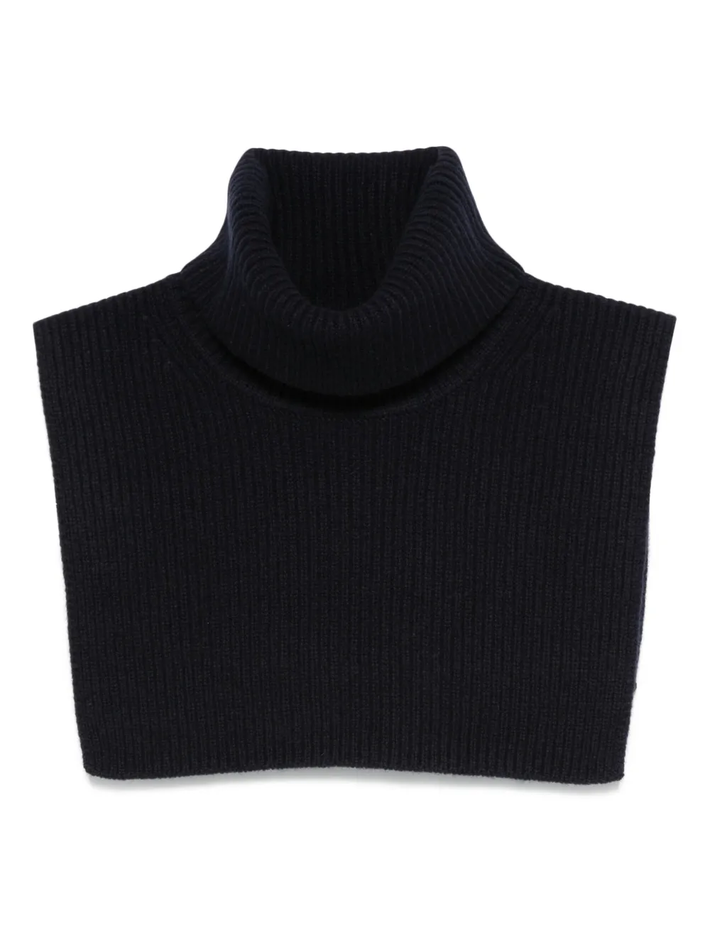 Samsoe & Samsoe Merino Wool Neck Warmer In Black
