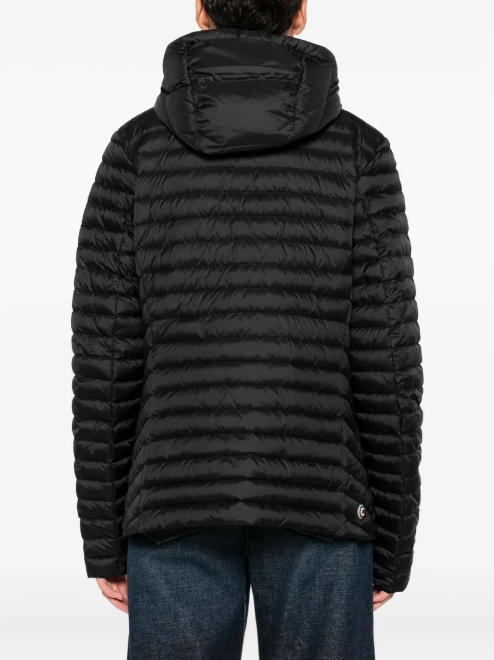 Colmar Quilted Hooded Jacket In Black