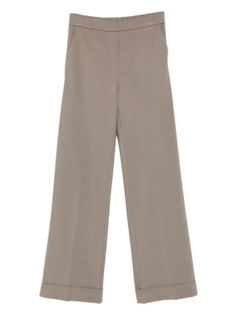 Le Tricot Perugia folded-hem pants