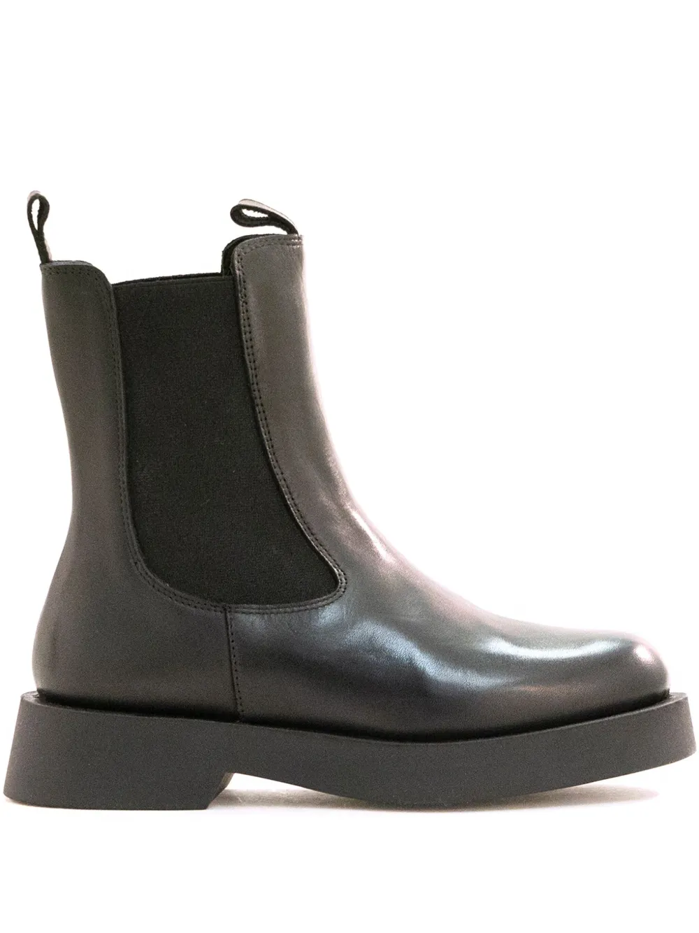 POEVE elastic-panel platform boots | Black | Image 1