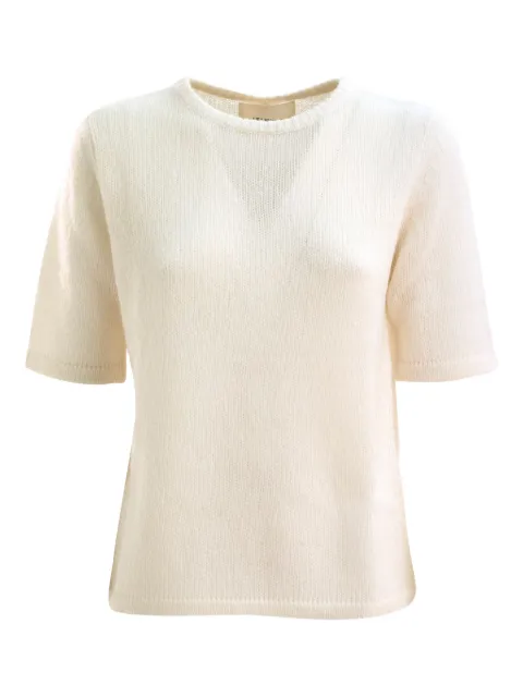 Lisa Yang short-sleeve knitted top