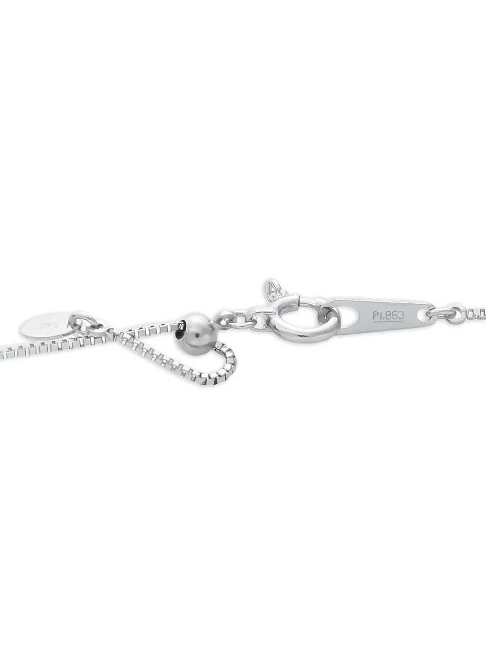 LB Exclusive Platinum diamond necklace | Image 2
