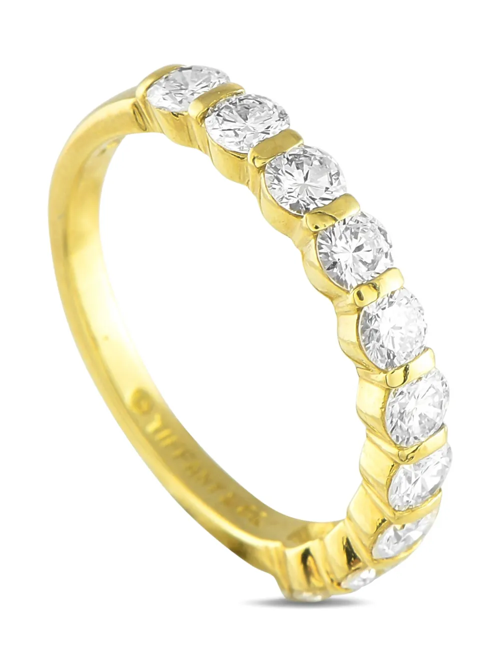 Tiffany & Co. Pre-Owned 18K yellow gold diamond ring | Image 2