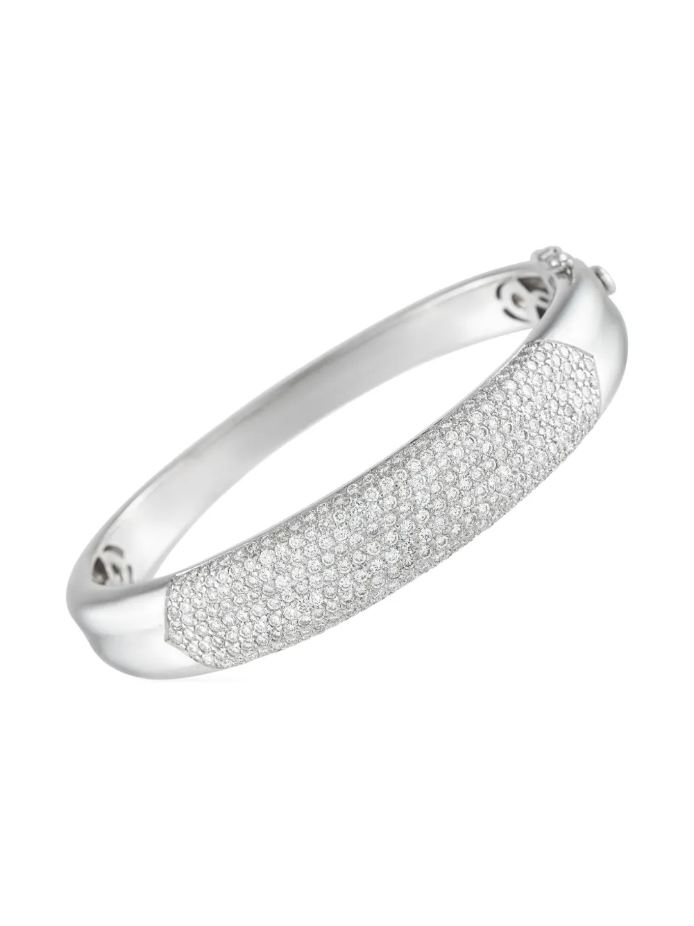 LB Exclusive 18K White Gold diamond bracelet | Silver | Image 1