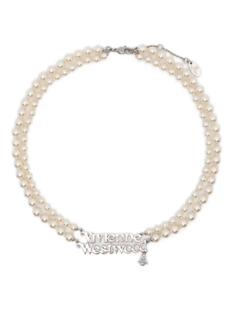 Vivienne Westwood Amelia logo necklace