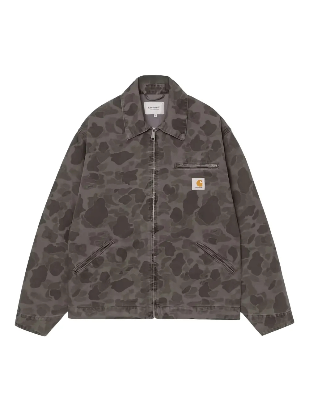 Carhartt WIP Duck Detroit camouflage-print jacket | Green | Image 1