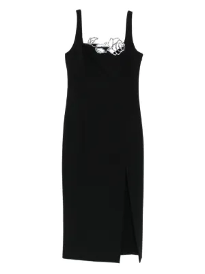 AMIRI コントラストトリム ドレス | ブラック | FARFETCH JP