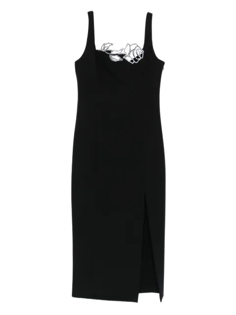 Blumarine robe à fleurs brodées