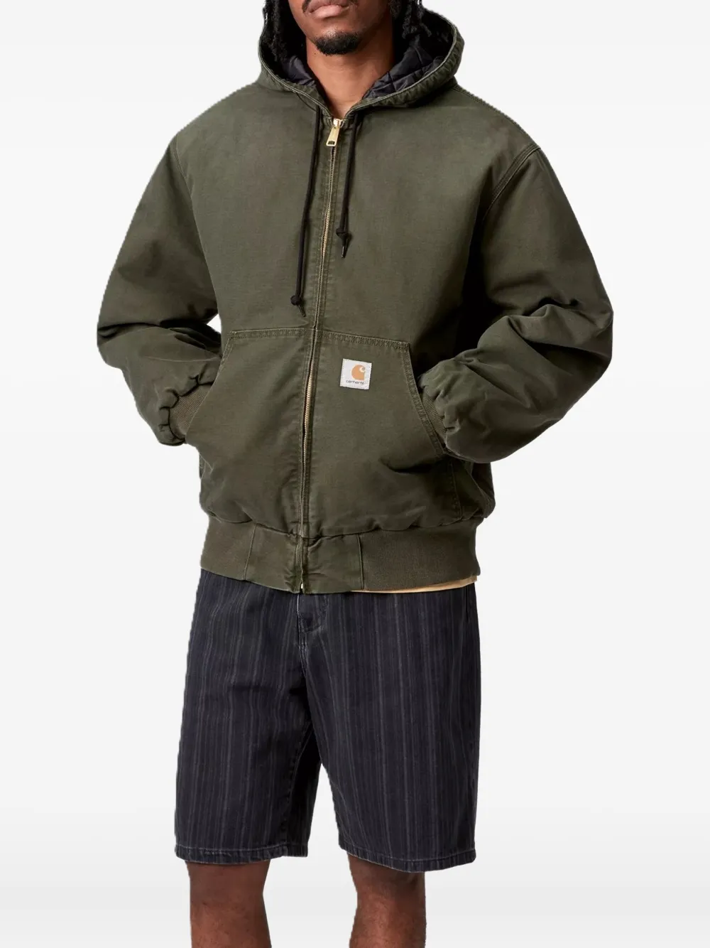 Carhartt WIP hooded quilted-lined jacket | Hooded Jackets | Image 2