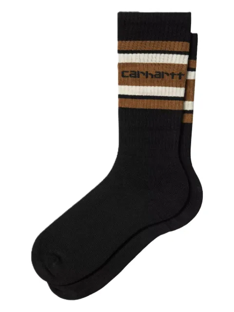 Carhartt WIP Connors striped logo socks