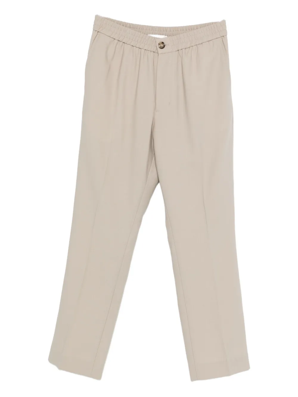 AMI Paris elastic-waist pants - Nude
