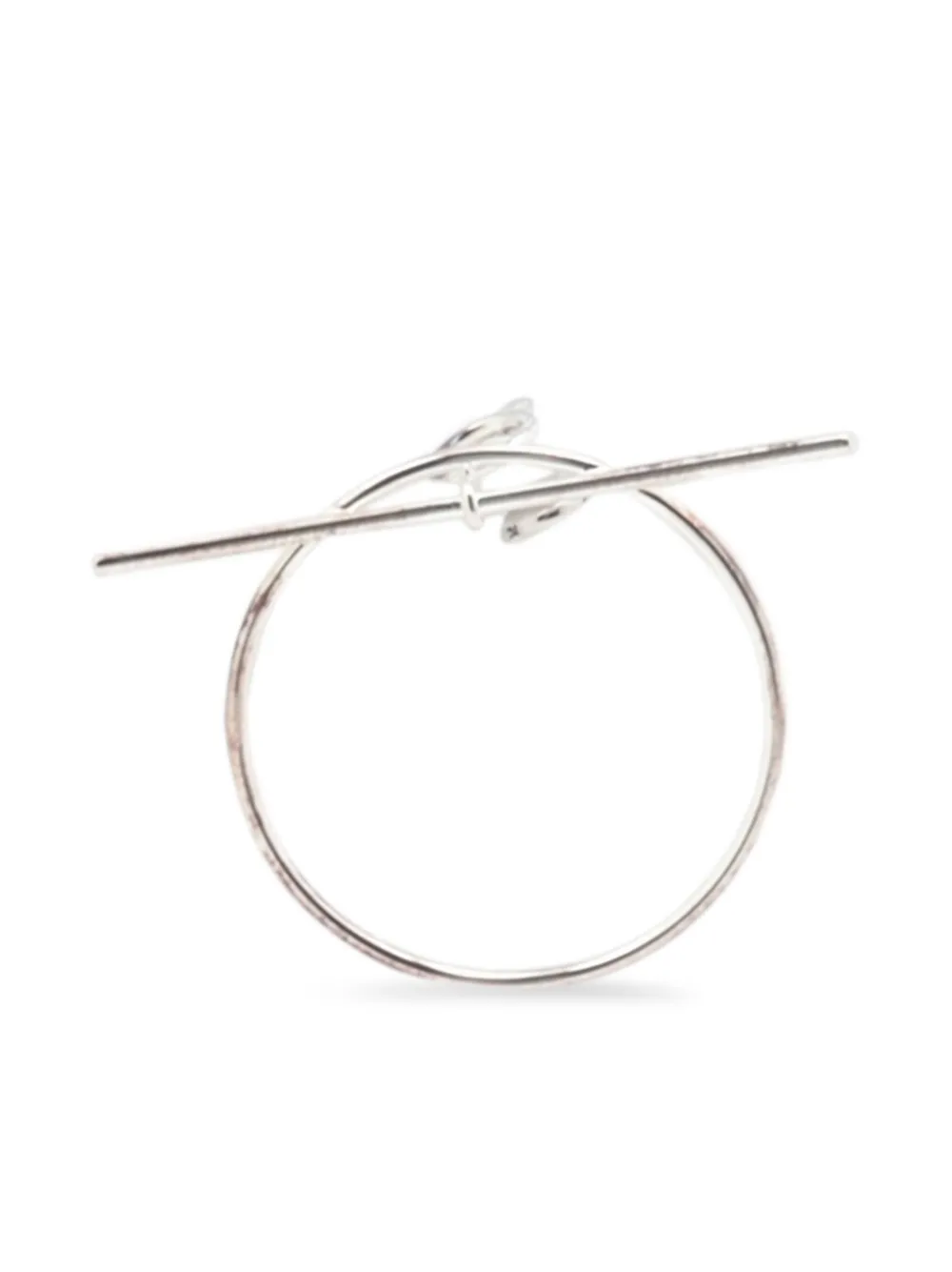 Hermès Pre-Owned aretes Loop MM 2010 | Image 2