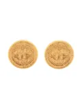 CHANEL Pre-Owned 2004 interlocking-CC coin earrings - Gold